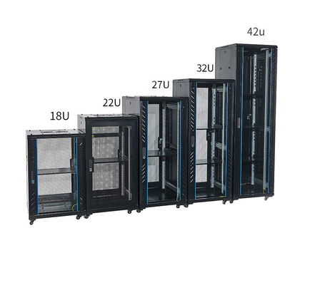 Stock 4u 6u 9u 12u 15u 18u 22u 27u 32u 37u 42u 47u Salle de serveurs Réseau étagère de commutateur
