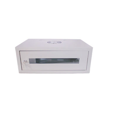 Cabinet serveur monté sur le mur en matériau SPCC avec porte en verre épaissie et moule privé