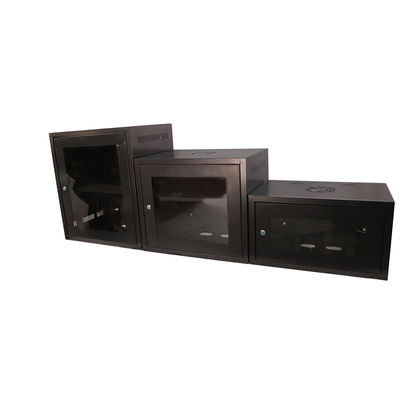 Armoire murale en acier laminé à froid 9U 12U 24U Armoire serveur réseau pour ordinateur
