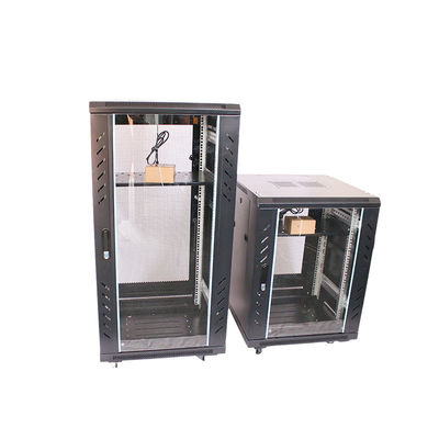 Réglable 19 pouces cabinet réseau standard rack serveur cabinet réseau cabine rack