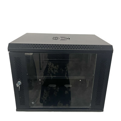 SPCC en acier laminé à froid 19 pouces étagère d'armoire réseau pour organisation de réseau durable