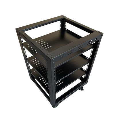 12u Serveur Rack Double Rivet Étagère 19' Rack monture Rack avec SPCC acier laminé à froid