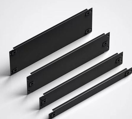 Cabinet réseau 1U 2U 3U 4U Panneau de plaque aveugle pour porte d'entrée
