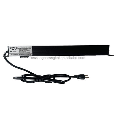 8 voies 20A Commutateur à double rupture American Standard Power Socket PDU pour la distribution électrique