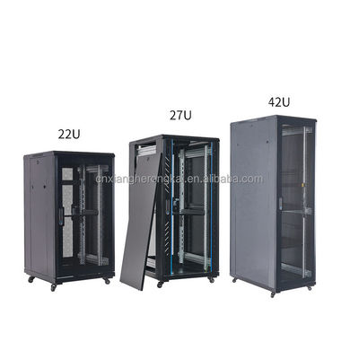 19 pouces montage de rack maison 4u 6u 9u 12u 22u 27u 32u 36u 42u 47u armoire de réseau extérieur
