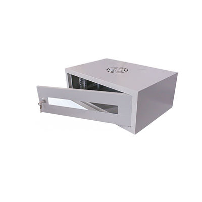 Cabinet serveur monté sur le mur en matériau SPCC avec porte en verre épaissie et moule privé