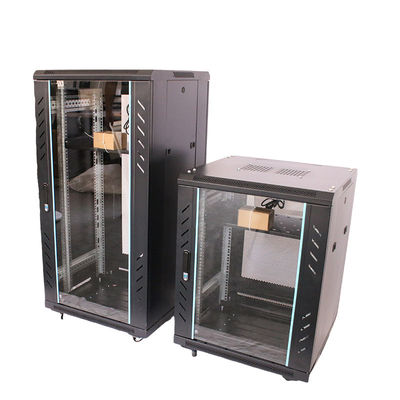 Réglable 19 pouces cabinet réseau standard rack serveur cabinet réseau cabine rack