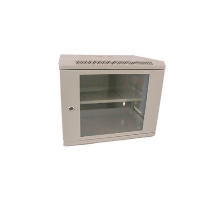 SPCC Monture murale en acier laminé à froid Serveur réseau 450*530*400 Porte en verre trempé