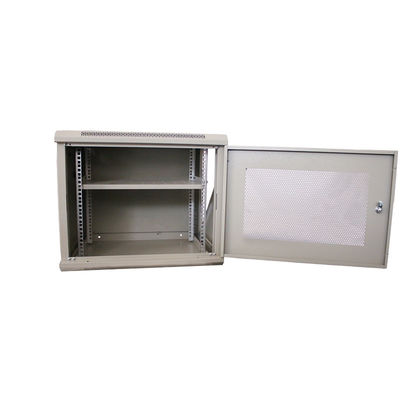 Grand stock double section mural montée 19 pouces 9U Serveur rack Armoire réseau pour la salle de serveur