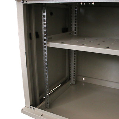 Grand stock double section mural montée 19 pouces 9U Serveur rack Armoire réseau pour la salle de serveur