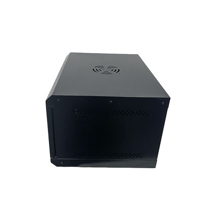 Armoire à mailles métalliques pour console de stockage et de surveillance standard dans les armoires réseau 6U