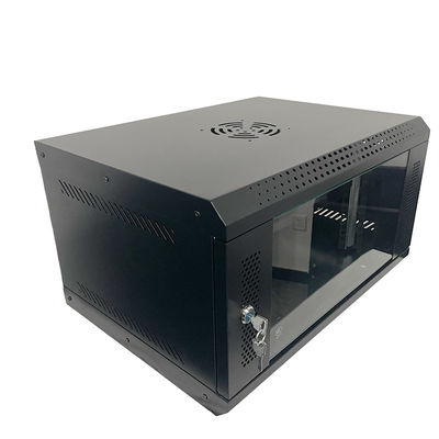 Armoire à mailles métalliques pour console de stockage et de surveillance standard dans les armoires réseau 6U