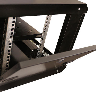 Service OEM facultatif 6u Armoire de réseau d'assemblage en acier laminé à froid pour système central