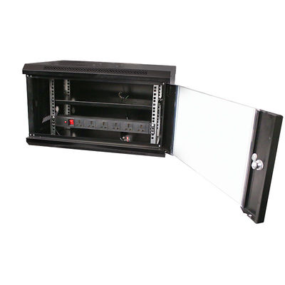 Étagères personnalisées 19 pouces 6U monture murale réseau armoire ouverte avec service OEM en option