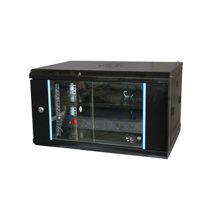 Étagères personnalisées 19 pouces 6U monture murale réseau armoire ouverte avec service OEM en option