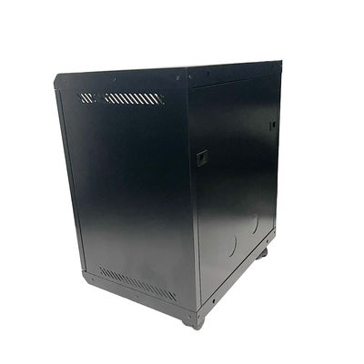 Armoire de montage murale 12U en acier laminé à froid pour des applications de réseau polyvalentes