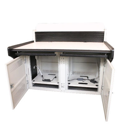 1200*750*900 Console de la salle de serveur Centre d'alimentation informatique pour plateforme de fonctionnement double Tableau