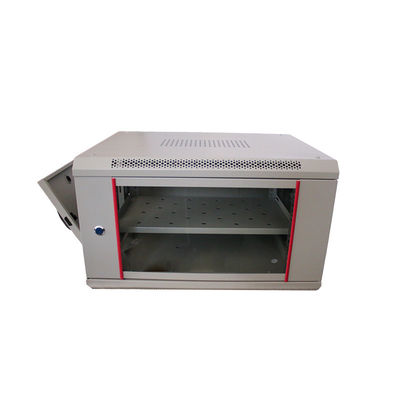 Réseau de salle de serveur Cabinet mural avec ventilateurs et montage de rack OEM serveur 6U