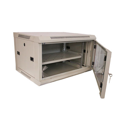 Réseau de salle de serveur Cabinet mural avec ventilateurs et montage de rack OEM serveur 6U