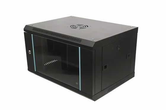 Armoire de montage murale 6U Le plus populaire 19 pouces rack réseau avec deux clés de verrouillage inclus