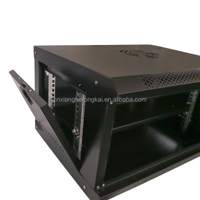 Centre de données de panneaux de patch Cabinet de support de télécommunications Service facultatif 4u 6u 9u Monture murale