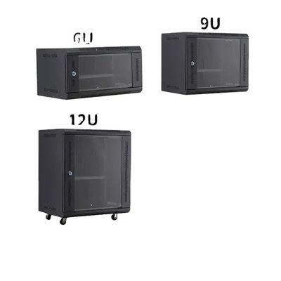 4u 6u 12u 18u Plateau de serveur à mur intérieur avec matériau en acier laminé à froid SPCC
