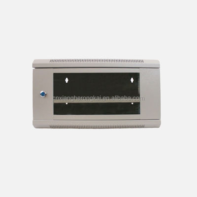 Armoire de support de serveur standard 14U pour télécommunications, conception ouverte et étagère de moniteur