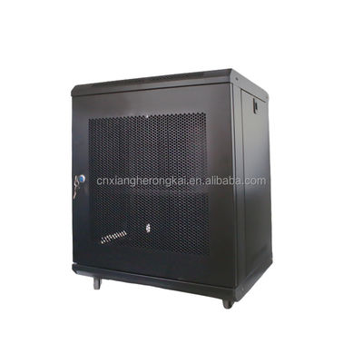 Deux clés de verrouillage 12U Réseau mural CCTV Serveur Rack Cabinet pour le projet CCTV