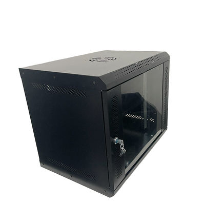SPCC en acier laminé à froid 19 pouces étagère d'armoire réseau pour organisation de réseau durable