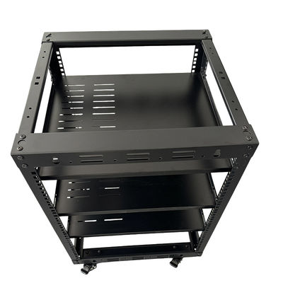 12u Serveur Rack Double Rivet Étagère 19' Rack monture Rack avec SPCC acier laminé à froid