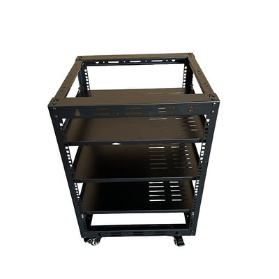 12u Serveur Rack Double Rivet Étagère 19' Rack monture Rack avec SPCC acier laminé à froid