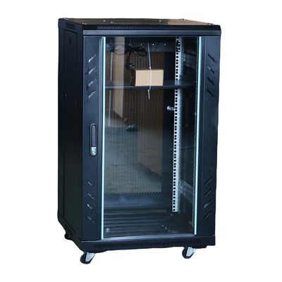 Serveur en acier laminé à froid SPCC pour le rack de serveur du cabinet réseau dans la salle de serveur