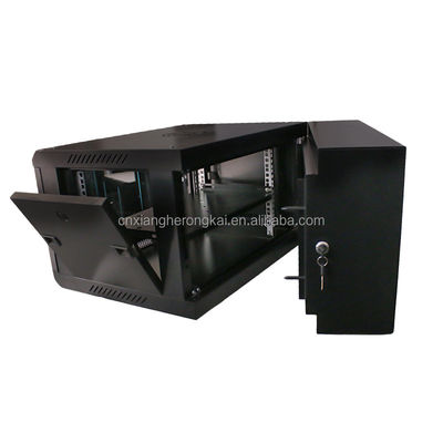 Cabinet serveur de rack réseau en acier laminé à froid 9U SPCC pour serveurs de centres de données standard