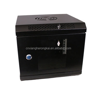 Solution de stockage Petit armoire à ordinateur montée sur le mur avec acier laminé à froid SPCC