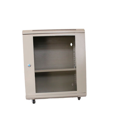 Cabinet réseau en acier laminé à froid SPCC 9U avec deux clés de verrouillage et service OEM en option